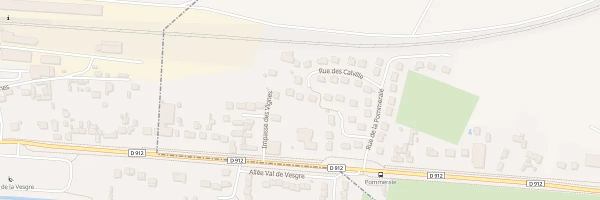 Plan du 18 Rue des Calville à Maulette