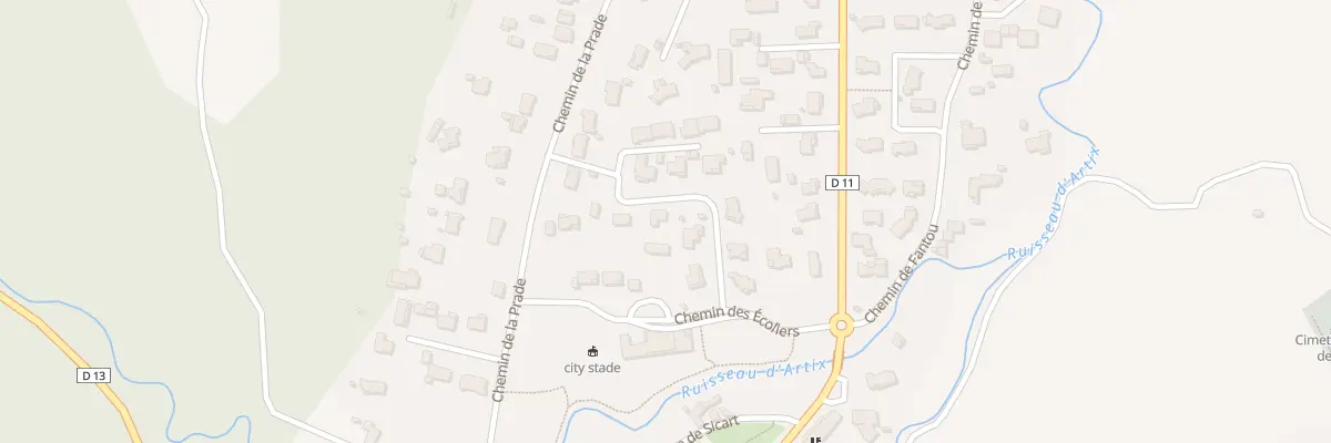 Plan du 4 Rue du Plantaurel à Rieux-de-Pelleport