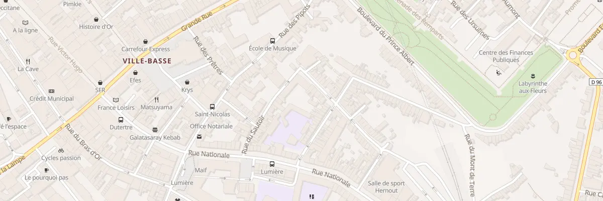 Plan du 6 Rue de l’Ancien Rivage à Boulogne-sur-Mer