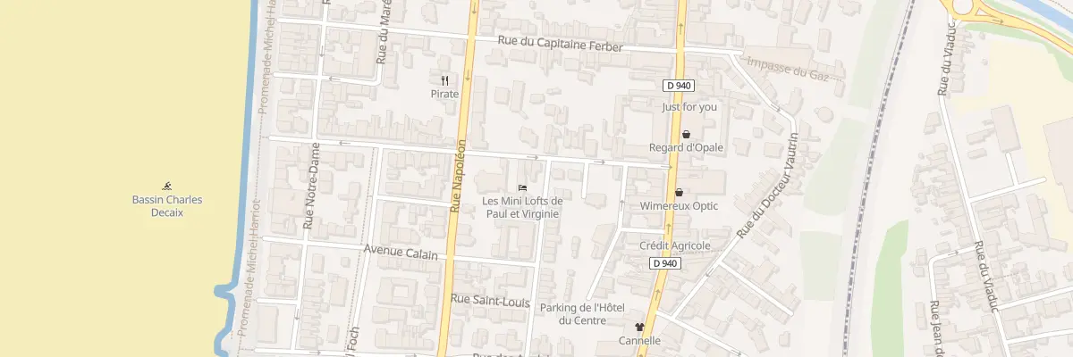 Plan du 15 Rue du Gen de Gaulle à Wimereux
