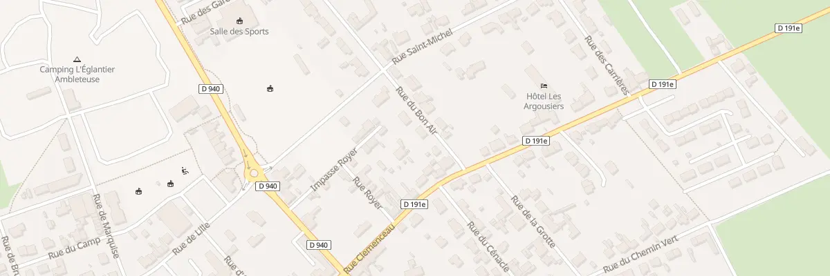 Plan du 3 Rue du Bon Air à Ambleteuse