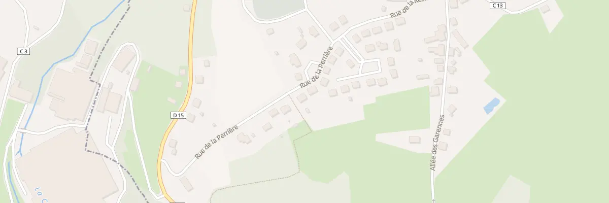 Plan du 9 Rue de la Perrière à Neuvic-Entier