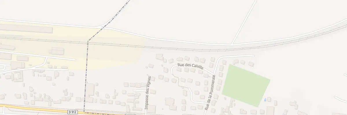 Plan du 10 Rue des Calville à Maulette