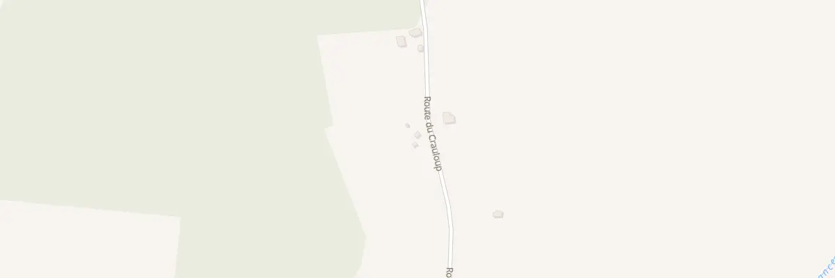 Plan du 677 Rte du Crauloup à La Croisille-sur-Briance
