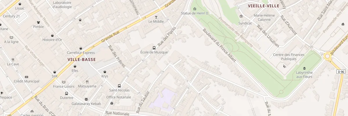 Plan du 1 Rue de l’Ancien Rivage à Boulogne-sur-Mer