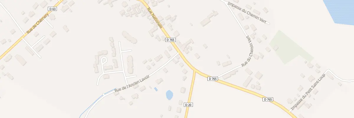 Plan du 356 Rue Nationale à Mur-de-Sologne