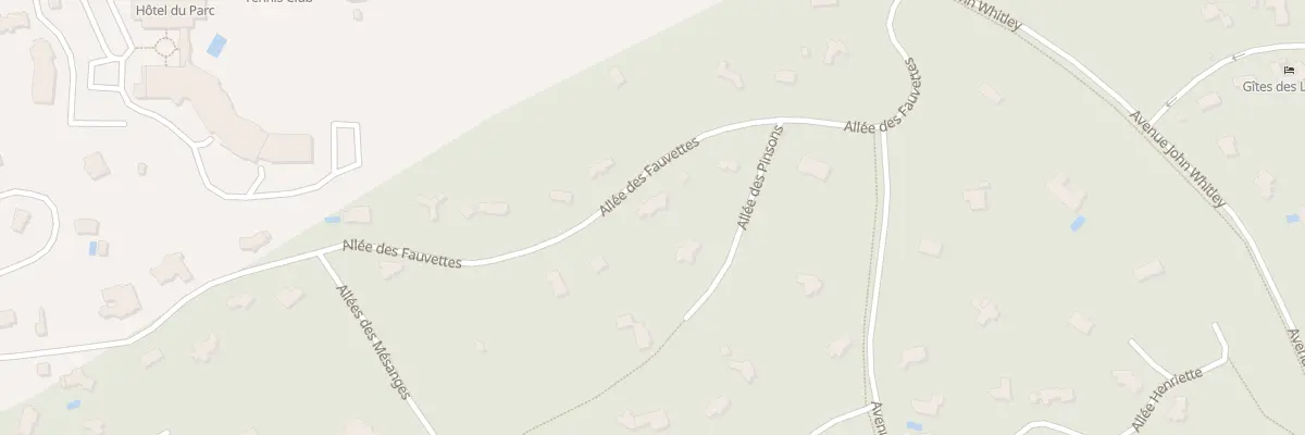 Plan du 45 All des Fauvettes à Neufchâtel-Hardelot