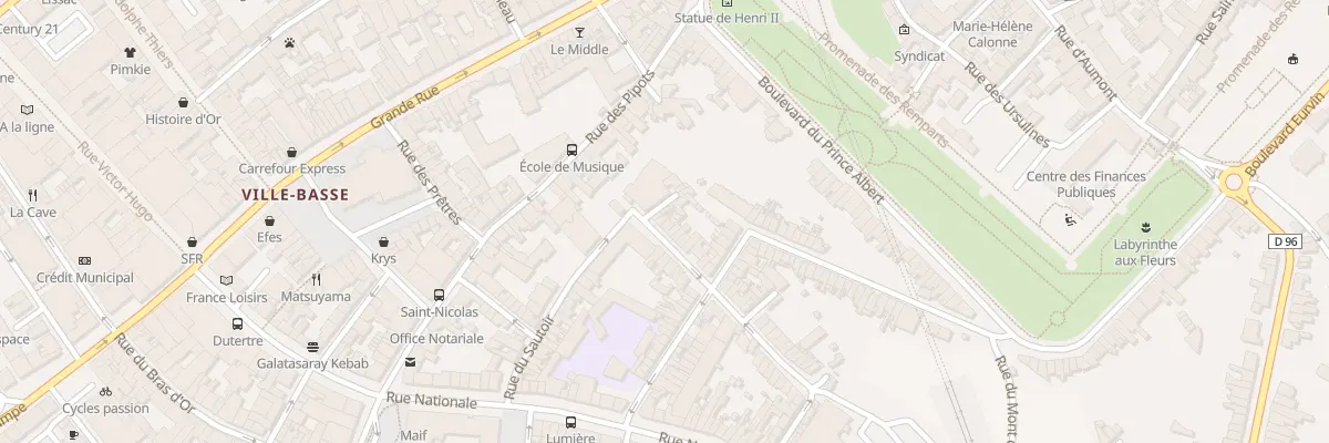 Plan du 9 Rue de l’Ancien Rivage à Boulogne-sur-Mer