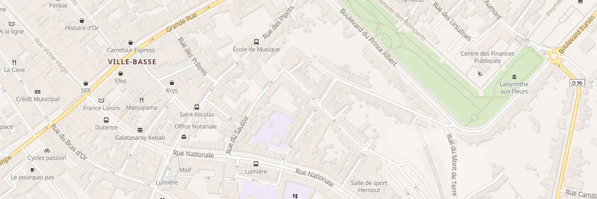 Plan du 10 Rue de l’Ancien Rivage à Boulogne-sur-Mer