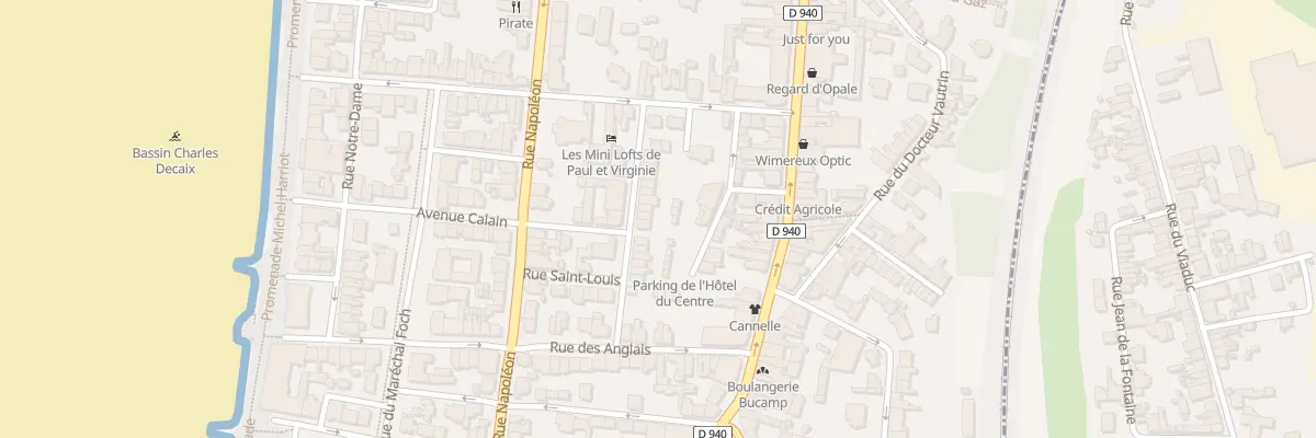 Plan du 17 Rue des Mauriciens à Wimereux