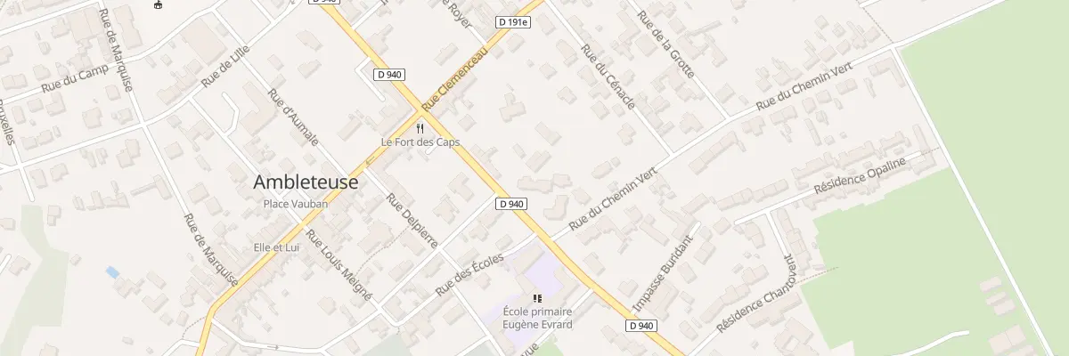 Plan du 32 Rue Nationale à Ambleteuse
