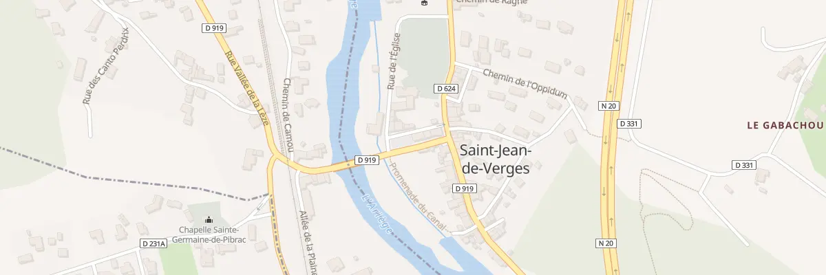 Plan du 3 Rue de la Pompe à Saint-Jean-de-Verges