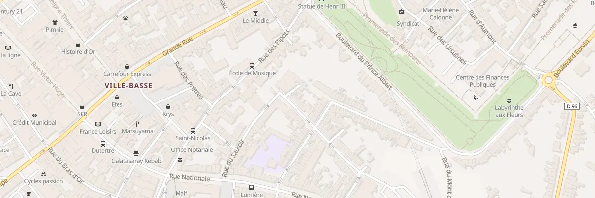 Plan du 11 Rue de l’Ancien Rivage à Boulogne-sur-Mer