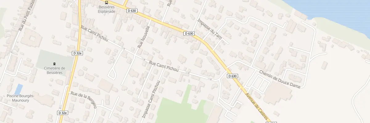 Plan du 307 Rue Cami Pichou à Bessières