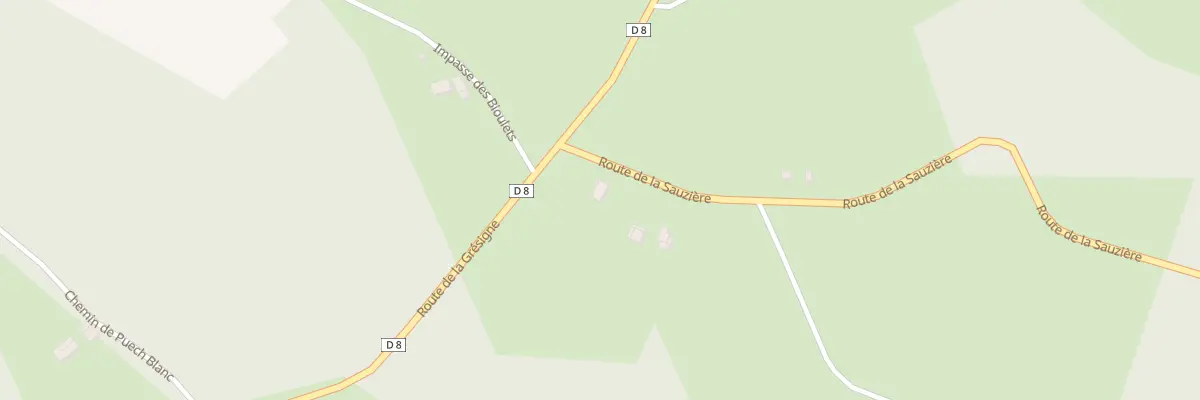 Plan du 54 Rte de la Sauzière à Monclar-de-Quercy