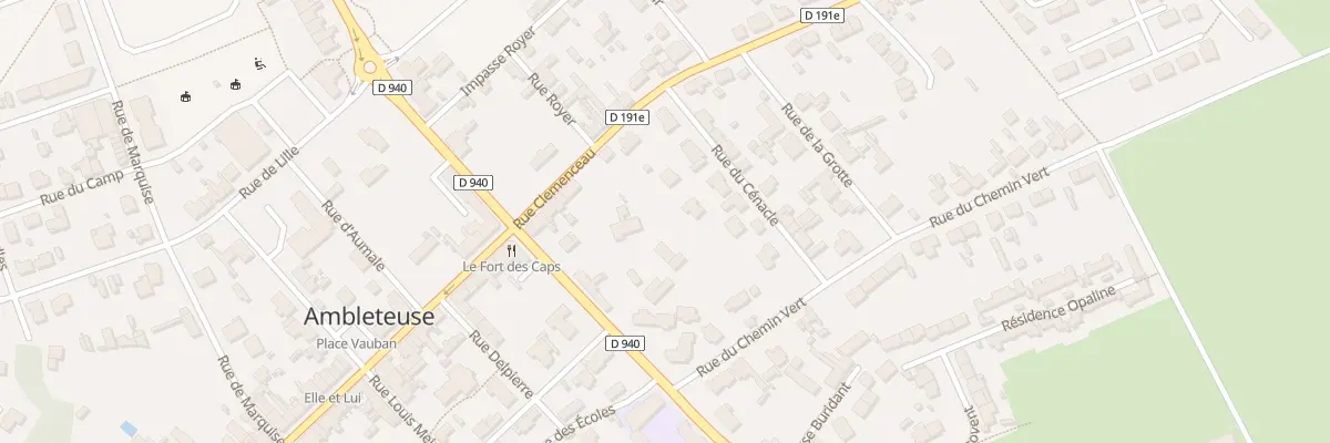 Plan du 9T Rue Clemenceau à Ambleteuse