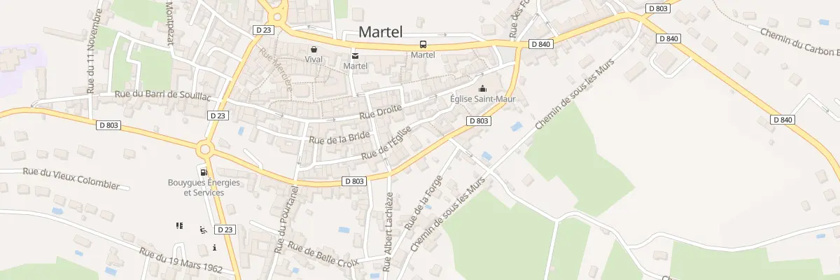 Plan du 5336 Bd du Capitani à Martel
