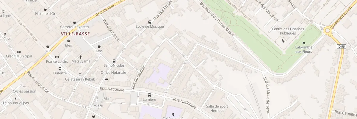 Plan du 14 Rue de l’Ancien Rivage à Boulogne-sur-Mer