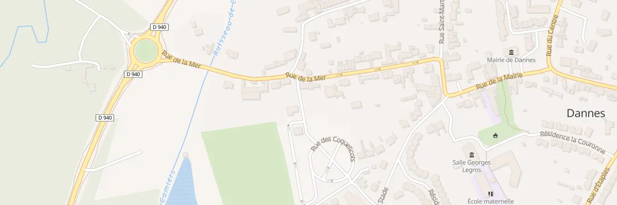 Plan du 19 Rue de la Mer à Dannes