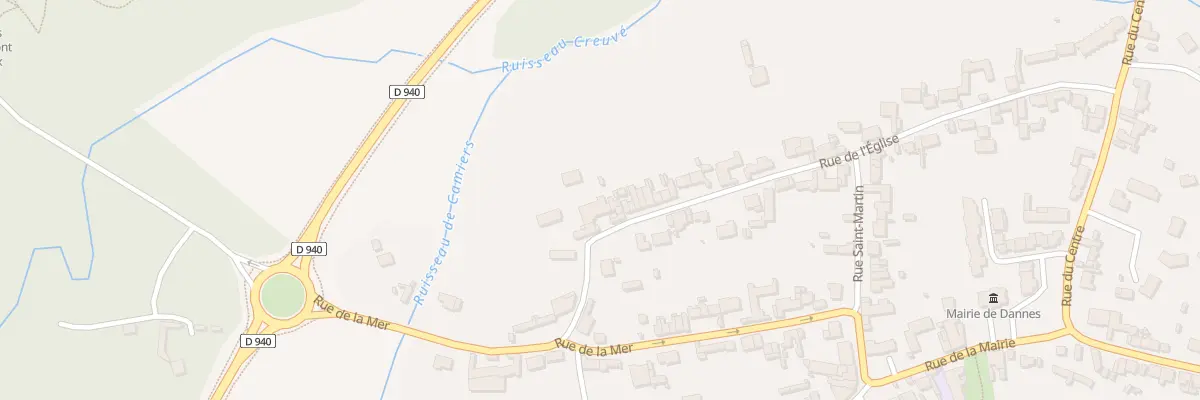 Plan du 66 Rue de l’Église à Dannes