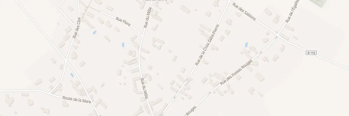 Plan du 3 Rue de la Croix St Pierre à Gressey