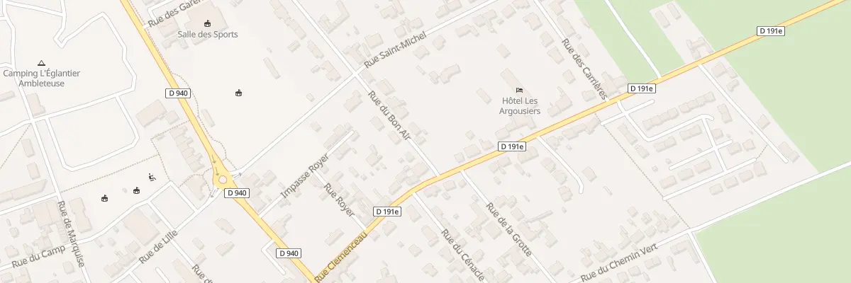 Plan du 4 Rue du Bon Air à Ambleteuse