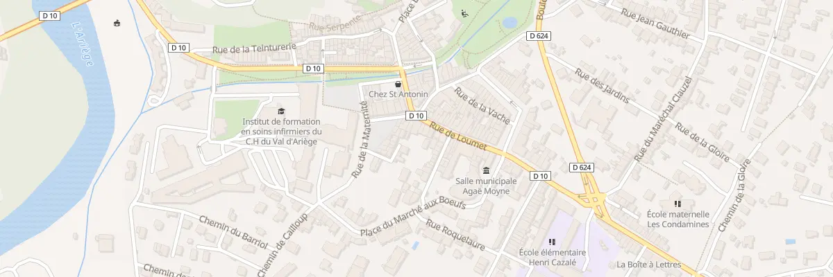 Plan du 27 Rue de Loumet à Pamiers