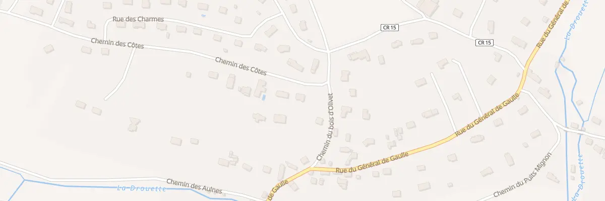 Plan du 2 Che des Cotes à Saint-Martin-de-Nigelles