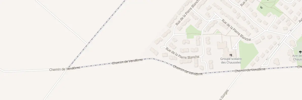 Plan du 47 Rue de la Pierre Blanche à Beaugency
