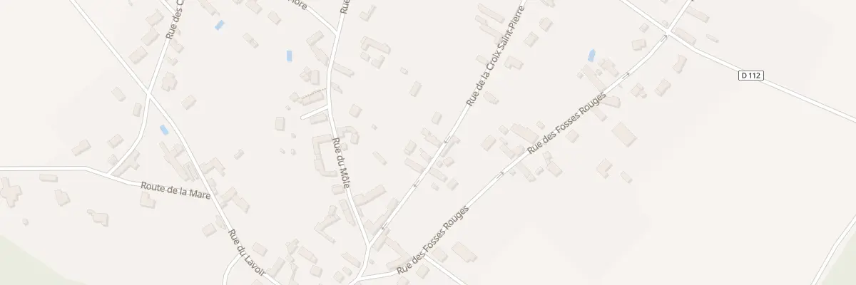 Plan du 1 Rue de la Croix St Pierre à Gressey