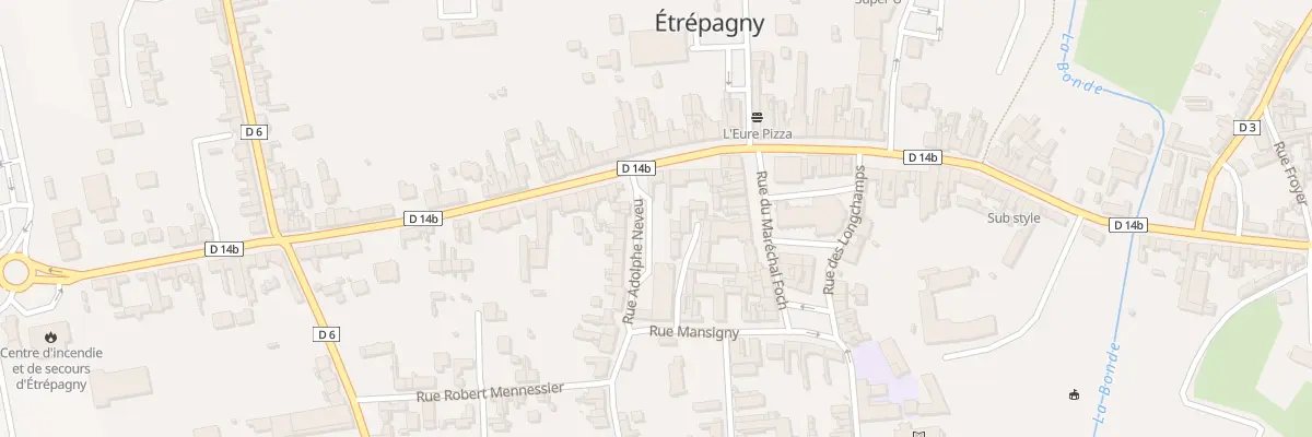 Plan du 59 Rue Georges Clemenceau à Étrépagny