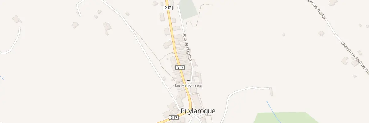 Plan du 26 Bd Gambetta à Puylaroque