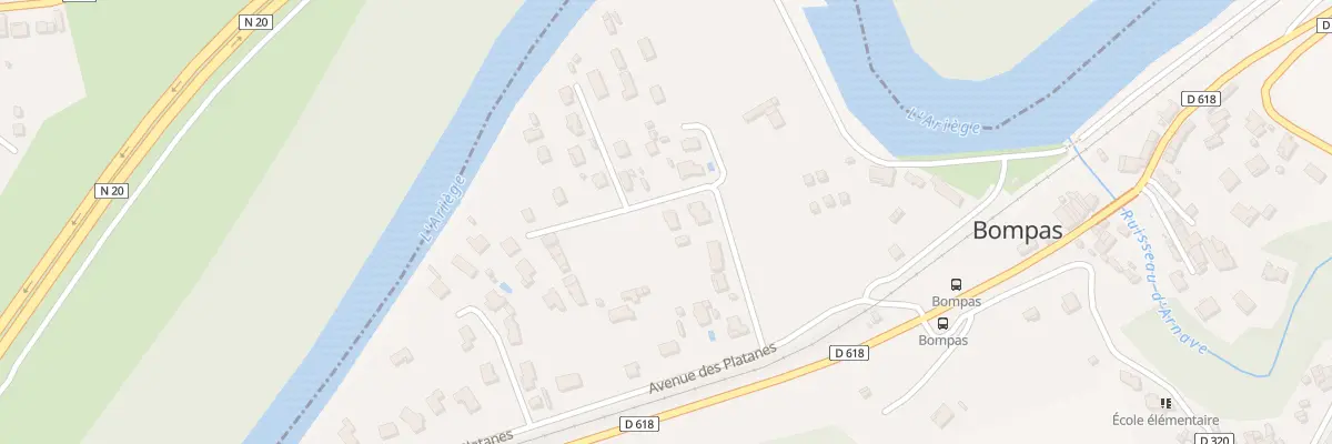 Plan du 7 Che de la Bexanne à Bompas