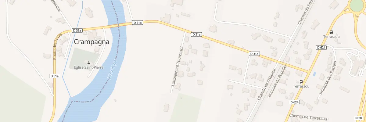 Plan du 5 Lot Tournesol à Saint-Jean-de-Verges