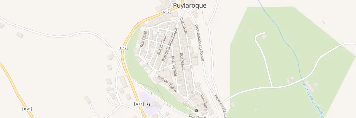 Plan du 5280 Rue Reyniès à Puylaroque