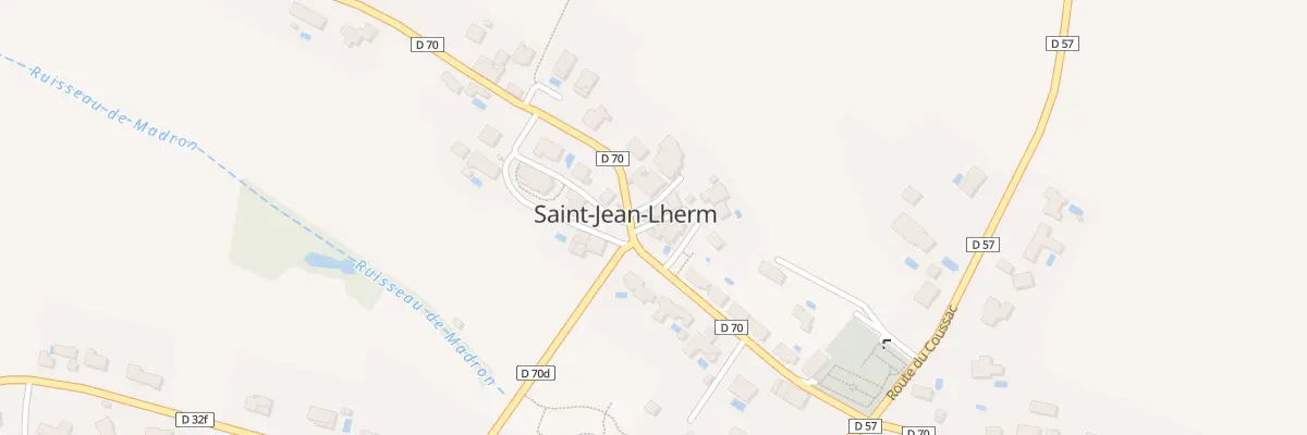 Plan du 6 Le Village à Saint-Jean-Lherm