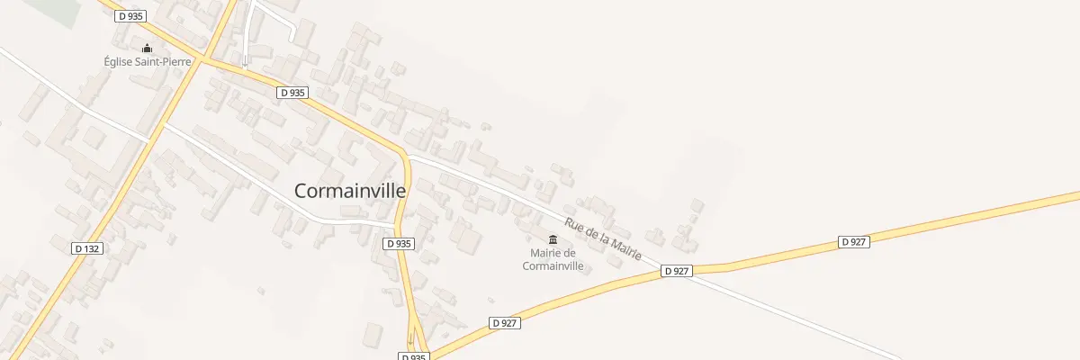 Plan du 10 Rue de la Mairie à Cormainville