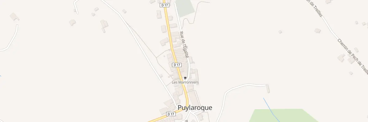 Plan du 24 Bd Gambetta à Puylaroque