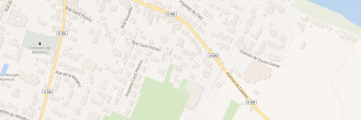 Plan du 364 Rue Cami Pichou à Bessières