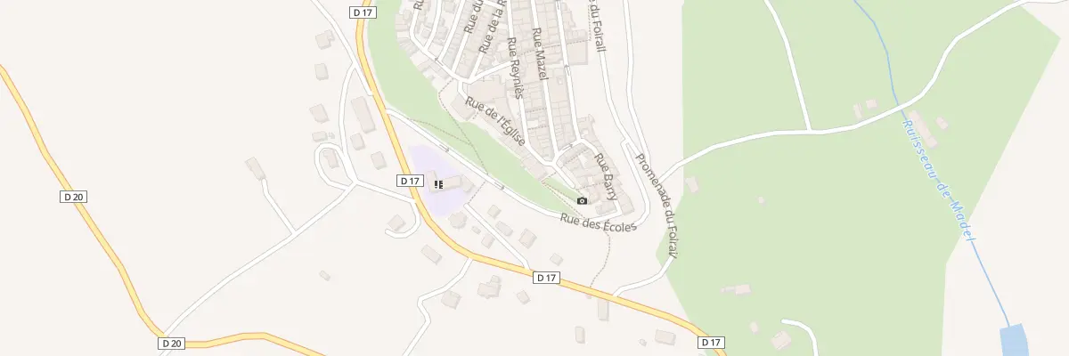 Plan du 18 Rue de l’Eglise à Puylaroque