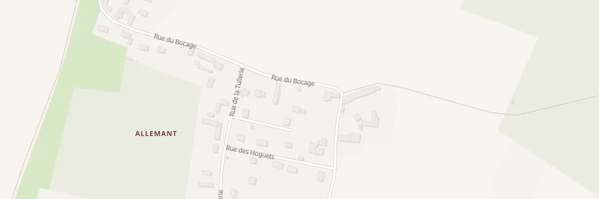 Plan du 1 Rue du Bocage à Boutigny-Prouais