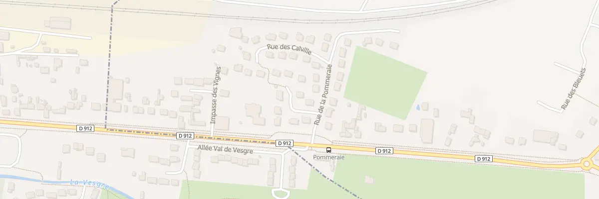 Plan du 2 Rue des Reinettes à Maulette