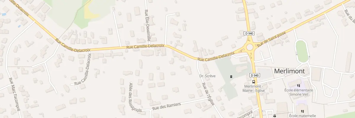 Plan du 197 Rue Camille Delacroix à Merlimont
