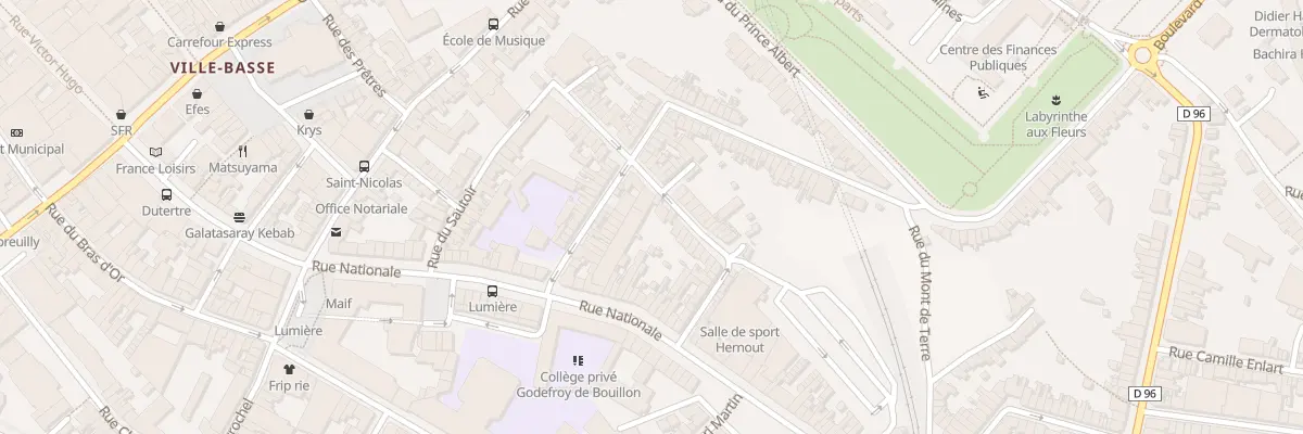 Plan du 26 Rue de l’Ancien Rivage à Boulogne-sur-Mer