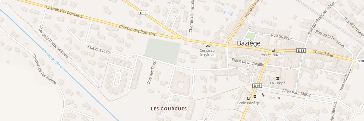 Plan du 138 Che Celestin Anduze à Baziège