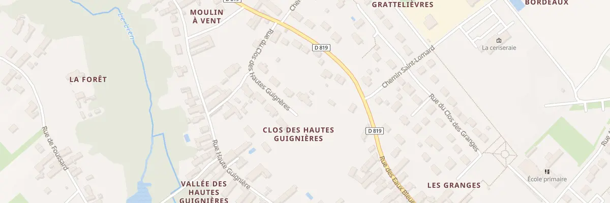 Plan du 7 Clos des Hautes Guignieres à Tavers