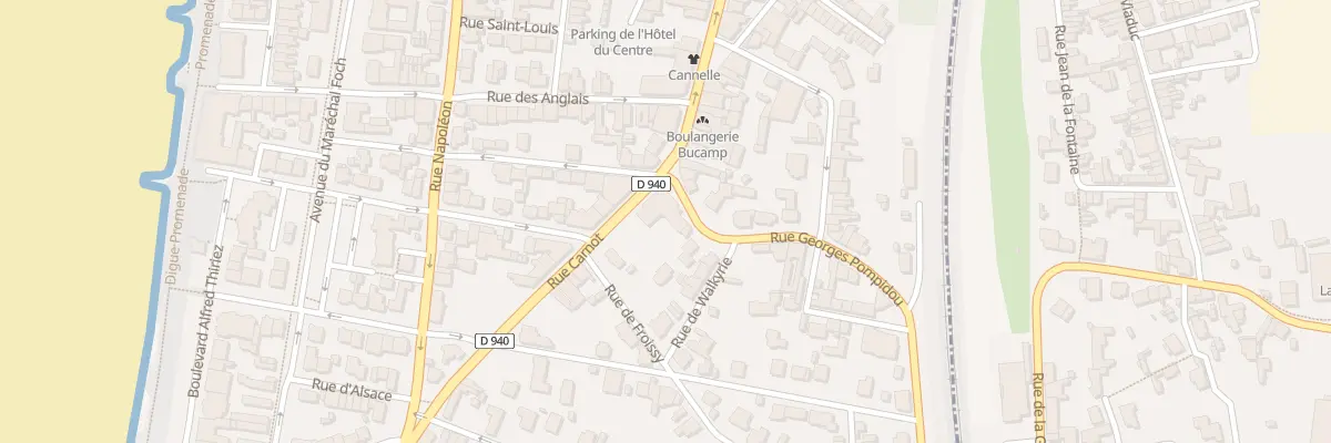 Plan du 117 Rue Carnot à Wimereux