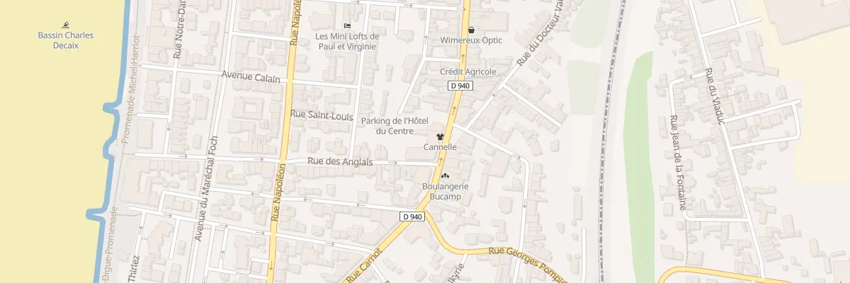 Plan du 86 Rue Carnot à Wimereux