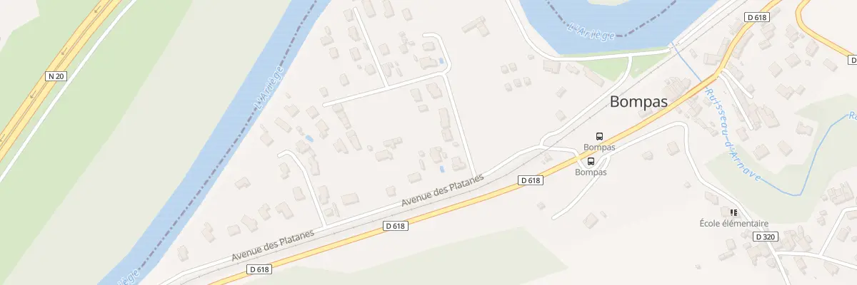Plan du 1 Che de la Bexanne à Bompas