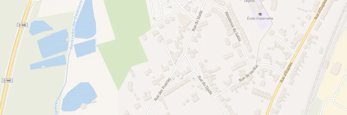 Plan du 4 Rue des Prairies à Dannes